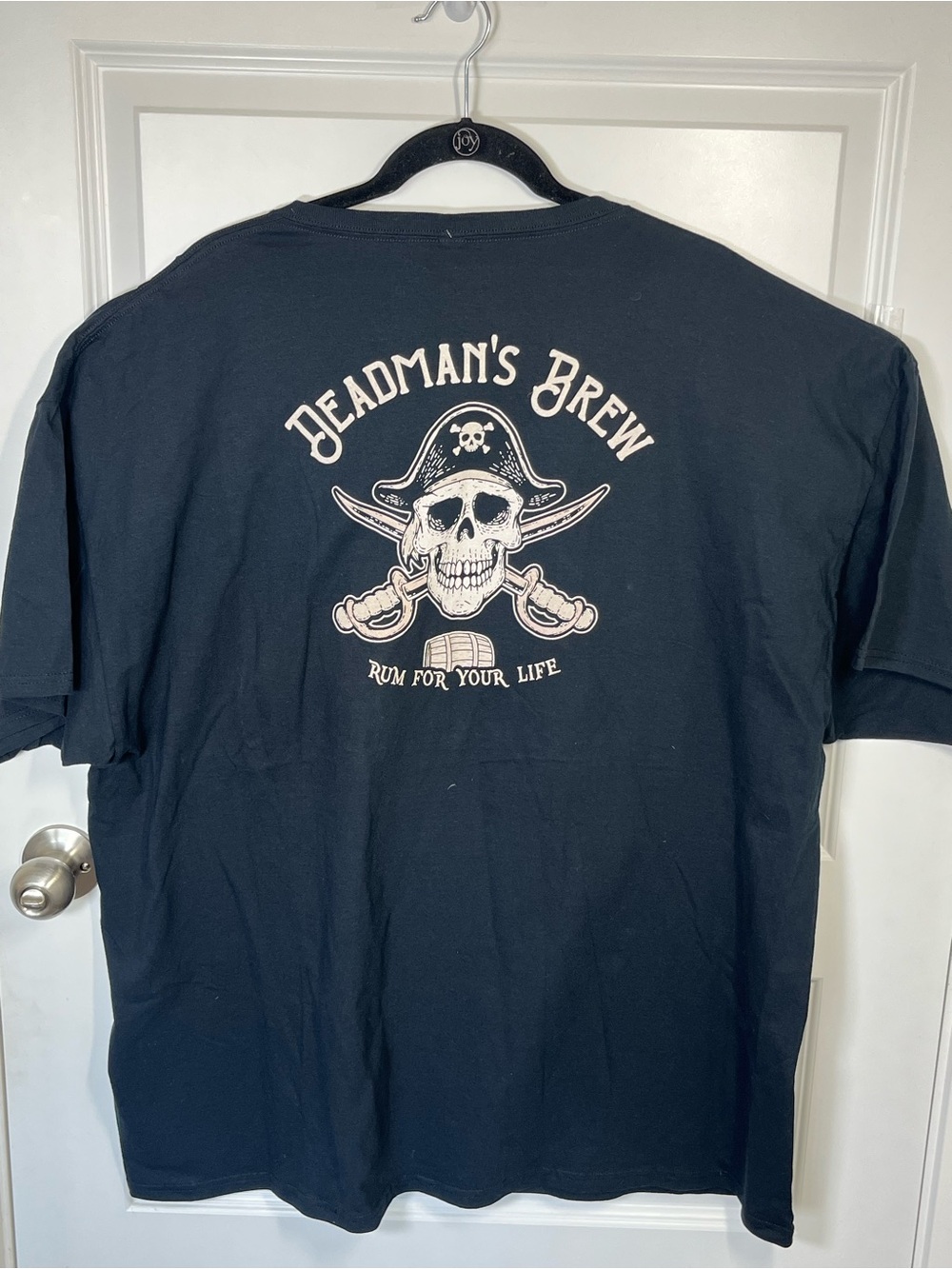 Del Sol Deadman’s Brew St Lucia Pirate Skull Tee Men’s 3XL NWT